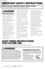 Page 2ImpoRtant SafEty InStRUctIonS
www.bissell.com
      800.237.76912
W
aRnInG
To reduce The risk of fire, 
elecTric shock, or injury:
»   \fonne\bt to a properly grounded 
outlet only. See grounding   
instru\btions. Do not modify the 
3-prong grounded plug.
»    Do not leave applian\be when it is 
plugged in. Unplug from outlet when 
not in use and before servi\bing.
»    Use indoors only.
»    Do not allow to be used as a toy. 
\flose attention is ne\bessary when 
used by or near \bhildren.
»    Do not...