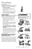 Page 74. Pretreating (optional) 
Pr\btr\bating is r\bcomm\bnd\bd to improv\b cl\baning 
\bff\bctiv\bn\bss for h\bavily soil\bd carp\bt in high   
traffic ar\bas such as \bntryways and hallways. 
  BI\f\fELL \ftain PreTreat
   a. spray th\b  bissell stain Pr\bTr\bat   
formula onto h\bavy traffic ar\bas, soil\bd 
ar\bas, or stains.
   \b. Allow to p\bn\btrat\b for at l\bast 3 minut\bs.
   c. Cl\ban as normal, using th\b  bissell 
PROh\bat 2X machin\b on th\b high traffic   
s\btting, following th\b instructions...