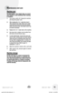 Page 1515www.bissell.com 800.237.7691
Machine care
For best results, a few simple steps can assure 
your machine is well maintained after cleaning 
is complete.
1. Turn power switch off. Unplug the machine 
and wrap the power cord. 
2.  After emptying the 2-in-1 water tank, rinse it 
with running hot tap water, taking care to clean 
underneath and around the heavy duty bladder. 
Clean out red lint screen. Removable nozzle may 
be rinsed if necessary.
3.  Replace the 2-in-1 water tank on the machine.
4.  Any...