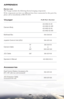 Page 5858
APPENDIX
Parts List
Th  e Voyager includes the following thermal imaging components:
If the components you have are diﬀ erent from those enumerated in this parts list, 
please call us immediately at 888.747.3547.
Vo y a g e rFLIR Part Number
Camera Body7. 3 ”x 4 . 0 ”x 8 . 0 ”
432-0002-01-00
432-0002-01-00S
432-0002-02-00
432-0002-02-00S
Bulkhead Box6lb500-0348-00
Joystick Control Unit (JCU)500-0353-00
Camera Cable
50’ 
or 
10 0 ’308-0149-50
or 
308-0149-100
JCU Cable10 0 ’ 308- 0139- 0 0
Operator’s...