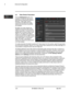 Page 523-12 427-9030-01-12 Rev 130 Mar 2014
3Advanced Configuration
3.6 Video Stream Parameters
From the Maintenance menu, it is 
possible to modify the video stream 
parameters by selecting the Sensor > 
Modules > Video page. Various 
parameters that affect both image 
quality and transmission bandwidth 
are available. 
By default, two video streams are 
enabled for the thermal (IR) camera 
(Video 0 and Video 1) and two for the 
daylight (DLTV) camera (Video 3 and 
Video 4). The Video 0 and Video 2 
streams...