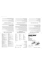 Page 2Lorsqu’on utilise un fer, il faut toujours respecter certaines règles de sécurité fondamentales, notamment les
suivantes.
❑
LIRE TOUTES LES DIRECTIVES AVANT D’UTILISER.
❑Utiliser le fer seulement aux fins auxquelles il a été prévu.
❑Afin d’éviter les risques de secousses électriques, ne pas immerger le fer.
❑Toujours mettre le fer hors tension (0) avant de le brancher ou de le débrancher. Ne jamais tirer sur le cordon
pour débrancher le fer. Il faut plutôt saisir la fiche et tirer.
❑Éviter de mettre le...