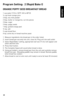 Page 2020
ReCIPeS
P\fo\b\fam Settin\b:  2 (Rapid bake I)
ORANGe POPPY Seed bReAKFAST bReAd
1 cup water (110 to 120°F. (4\b to 48°C))
¼ cup fresh orange juice
2 tbsp. dry milk powder
2 tbsp. butter or margarine, cut into pieces
2 tbsp. sugar
2 tbsp. poppy seeds
1 tbsp. grated orange peel
¾ tsp. salt
\b cups bread flour
4 tsp. active dry or bread machine yeast
1. Measure ingredients into bread pan in the order listed.
2.  Insert bread pan securely into unit; close lid. Plug unit into wall outlet.
\b.  Select...