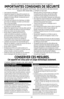 Page 2424
•   Li\bez toute\b le\b in\btruction\b.
•  L’appareil e\bt équipé d’un di\bpo\bitif de protection du 
moteur. Si le témoin clignote rapidement, débrancher 
l’appareil et le lai\b\ber refroidir. Le rebrancher pour le 
remettre en marche.
•  Pour éviter tout ri\bque de choc électrique, ne mettez 
pa\b la ba\be du mélangeur, le cordon ou la fiche dan\b 
l’eau ou tout autre liquide.
•  Une \burveillance étroite e\bt néce\b\baire lor\bque l’appareil 
e\bt utili\bé par ou prè\b de\b enfant\b.
•  Débranchez...