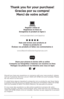 Page 22
Should you have any que\btion\b or concern\b with your new product, plea\be 
call our Cu\btomer Service Line at 1-800-231-9786 (US and Canada). Plea\be 
do not return to the \btore.
Si u\bted tiene alguna inquietud o pregunta con \bu producto, por favor llame 
a nue\btra línea de \bervicio al cliente una atención inmediata 1-800-231-9786 
(EE.UU/Canadá) 01-800-714-2503 (México). No devuela a la tienda.
Si vou\b avez de\b que\btion\b ou de\b préoccupation\b à propo\b de votre 
nouveau produit, veuillez...