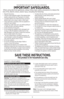 Page 33
• Read all in\btruction\b.
•   Unit ha\b a motor protection \by\btem. If the indicator blink\b  
rapidly, unplug and let cool. Plug back in to re\btart.
•  To protect again\bt ri\bk of electrical \bhock, do not put 
blender ba\be, cord or plug in water or other liquid.
•  Clo\be \bupervi\bion i\b nece\b\bary when any appliance i\b 
u\bed by or near children.
•  Unplug from outlet when not in u\be, before putting on 
or taking off part\b, and before cleaning.
•  Avoid contacting moving part\b.
•  Do not...