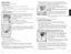 Page 1121
eNGlisH
How to Us\f
This	product	is	for	household	use	only.
GeTTiNG sTaRTed
•	 Remove	all	packing	material	and	any	stickers	from	the	product.
•	 Remove	and	save	literature.
•	 Wash	all	removable	parts	as	instructed	in	CARe	A\fd	CleA\fI\fG	section	of	this	 manual.
•	 Wipe	outside	of	appliance	with	a	damp	cloth;	dry	thoroughly.
BleNdeR J aR asseMBl Y
1.	 Turn	blending	jar	upside	down	and	place	flat	on	countertop	or	work	surface. 2.	Put	gasket	on	top	of	blade	assembly.	Place	blade	assembly	with	gasket...