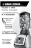 Page 1

ModelS/ModeloS
❍	BLC18750DMS
❍	BLC18750DB
❍	BLC18750DMB
CYCLONE® 8-SPEED  
DIGITAL BLENDER
LICUADORA DIGITAL 
DE 8 VELOCIDADES
For	online customer service  
and	to	
register 	your	product	go	to 
www.prodprotect.com/applica
CustomerCare Line:	
USA/Canada	
1-800-231-9786
Mexico	
01-800	714-2503
Accessories/Parts  (USA	/	Canada)	
Accesorios/Partes (ee.UU	/	Canadá)	
1-800-738-0245 