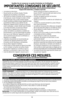 Page 1818
• Lire toutes les instructions.
•  Ne pas toucher aux surfaces chaudes. Prendre 
l’appareil par les poignées ou les boutons.
•  Afin d’éviter les risques d’incendie, de choc électrique 
et de blessures, ne pas immerger le cordon, la fiche 
ou l’appareil dans l’eau ou dans d’autres liquides.
•  Exercer une étroite surveillance lorsque l’appareil est utilisé 
à proximité d’un enfant ou que ce dernier s’en sert.
•  Débrancher l’appareil lorsqu’il n’est pas en marche et 
avant le nettoyage. Le laisser...