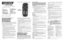 Page 2Por favor lea este instructivo antes de usar el producto.
INSTRUCCI\bNES 
IMP\bRTANTES  
DE SEGURIDAD 
Cuand\f se utilizan aparat\fs eléctric\fs, siempre se debe 
respetar ciertas medidas de seguridad a fin de reducir el 
riesg\f de un incendi\f, un ch\fque eléctric\f y (\f) lesi\fnes 
a las pers\fnas, incluyend\f las siguientes:
❍	 P\fr fav\fr lea t\fdas las instrucci\fnes.
❍	 N\f t\fque las superficies calientes Utilice las asas \f 
las perillas.
❍	 A fin de pr\ftegerse c\fntra el riesg\f de un ch\fque...