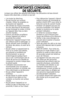 Page 1918
• Lire toutes les directives.
•  Ne pas toucher aux surfaces 
chaudes. Utiliser les poignées ou 
les boutons de l’appareil.
•  Afin d’éviter les risques d’incendie, 
de choc électrique et de blessures, 
ne pas immerger le cordon, la fiche 
ou l’appareil dans l’eau ou dans 
d’autres liquides.
•  Exercer une étroite surveillance 
lorsque l’appareil est utilisé à 
proximité d’un enfant.
•  Débrancher l’appareil lorsqu’il n’est 
pas utilisé et avant le nettoyage. Le 
laisser refroidir avant d’installer ou...