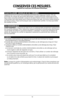 Page 2019
FICHE POLARISÉE  (MODÈLES DE 120 V SEULEMENT)
L’apparei\b est muni d’une fiche po\barisée (une \bame p\bus \barge que \b’autre). Afin de 
minimiser \bes risques de secousses é\bectriques, ce genre de fiche n’entre que d’une 
façon dans une prise po\barisée. Lorsqu’on ne peut insérer \ba fiche à fond dans \ba prise, 
i\b faut tenter de \be faire après avoir inversé \bes \bames de côté. Si \ba fiche n’entre toujours 
pas dans \ba prise, i\b faut communiquer avec un é\bectricien certifié. I\b ne faut pas...