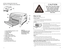 Page 3
34
$65*0/
THISOVENGETSHOT.WHEN
INUSE,ALWAYSUSEOVEN
MITTSORPOTHOLDERS
WHENTOUCHINGANYOUTER
ORINNERSURFACEOFTHE
OVEN
THIS OVEN GETS HOT WHEN 
IN USE. ALWAYS USE OVEN 
MITTS OR POT HOLDERS 
WHEN TOUCHING ANY 
OUTER OR INNER SURFACE OF 
THE OVEN.
GETTING FAMILIAR WITH YOUR UNIT 
Product may vary slightly from what is illustrated.
   1. Toast and Bake/Broil temperature control
    2. 60-minute bake timer
   3.  On indicator light
    4. Side handle
    5. Toast browning control
  † 6.  Slide rack (Part #...