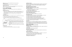 Page 916
15
¿NECESITA AYUDA?
Para servicio, reparaciones o preguntas relacionadas al producto, por favor llame al
número del centro de servicio en el país donde usted compró su producto. NO
devuelva el producto al fabricante. Llame o lleve el producto a un centro de
servicio autorizado. 
DOS AÑOS DE GARANTÍA LIMITADA
(No aplica en México, Estados Unidos o Canadá)
¿Qué cubre la garantía?
•La garantía cubre cualquier defecto de materiales o de mano de obra. Applica no
se responsabiliza por ningún costo que...