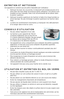 Page 2020
CONSEILS \f’UTILISATION
•	 Ne	pas	utiliser	l’appareil	s’il	est	vide.
•		 Ce	hachoir	a	une	capacité	de	750	\bl 		
(3	tasses)	d’ali\bents	secs	et	de	375	\bl 		
(1	½	tasse)	d’ali\bents	liquides.	Ne	pas	re\bplir 	
au-dessus	de	la	\barque	MAX	de	375	\bl		
(1	½	tasse)	pour	les	ali\bents	liquides.
•		 Cet	appareil	est	conçu	unique\bent	pour	préparer	de	petites	quantités 	
d’ali\bents.	Il	n’est	pas	conçu	pour	préparer	de	grandes	quantités	
d’ali\bents	en	une	seule	fois.
•		 Éviter	de	faire	tourner	le	\boteur...