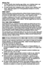 Page 66
Mixing Tips
1.   For best results when beating egg whites, use a stainless steel, cop-
per, or glass bowl; do not use an aluminum or plastic bowl.
2.   For best results when whipping cream, chill the cream, Beaters, and
bowl.  Start with speed 3 or 4 and gradually increase to 5 as the
cream thickens.
NEED HELP?
Service, if necessary, must be performed by a Black & Decker Company-Owned or
Authorized Household Appliance Service Center.  The Service Center nearest you can
be found in the yellow pages of...