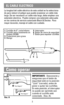 Page 3La longitud del cable eléctrico de esta unidad se ha selecciona-
do para reducir el peligro que puede ocasionar un cable más
largo. De ser necesario un cable más largo, debe emplear una
extensión electrica.  Puede comprar una extensión adecuada
en los centros de servicio autorizado Black & Decker.  Para
mayor duración, maneje el cable con cuidado.
1Cuchilla de 9” corta/rebana
2Cuchillo extra (solamente en 
modelo EK200)
3Protectores para grasa
4Mango5Interruptor
6Botón de cierre de seguridad
7Botón para...