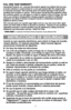 Page 55
FULL ONE-YEAR WARRANTY
Household Products, Inc. warrants this product against any defects that are due
to faulty material or workmanship for a one-year period after the original date 
of consumer purchase. This warranty does not include damage to the product
resulting from accident or misuse.  If the product should become defective within
the warranty period, we will repair it or elect to replace it free of charge. We will
return your product, transportation charges prepaid, provided it is delivered...