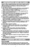 Page 99
IMPORTANTES MISES EN GARDE
Lorsqu’on utilise un appareil électrique, il faut toujours respecter certaines
règles de sécurité fondamentales afin d’éviter les risques d’incendie, de
secousses électriques ou de blessures, notamment les suivantes.
Lire toutes les directives.
Afin d’éviter les risques de secousses électriques, ne pas immerger la
fiche, le cordon ni la poignée de l’appareil.  Ne pas se servir du
couteau dans l’eau ou sous un robinet ouvert.
Exercer une étroite surveillance lorsqu’on...