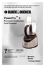 Page 1Accesorios/Partes (EE.UU/Canadá) 1-800-738-0245
Accessories/Parts
 (USA/Canada) 
POR FAVOR LEA ESTE INSTRUCTIVO ANTES DE USAR EL PRODUCTO
PLEASE READ AND SAVE THIS USE AND CARE BOOK 
PowerPro ™
 II
Procesador de alimentos
Food Processor
Modelo  
Model
☐  FP1611SCKT
USA/Canada  1-800-231-9786
Mexico  01-800-714-2503
http://www.prodprotect.com/applica 