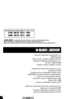 Page 10*
Listed by Underwriters Laboratories, Inc.
NOM Approved
Product made in People’s  Republic of China
Copyright © 1999 Household Products, Inc.
Pub. No. 174497-01-RV00
Printed in People’s  Republic of China
Enlistado por Underwriters Laboratories, Inc.
Aprobado por NOM
Producto hecho en la República Popular China
IMPORTADOR– Household Products Limited de Mexico
S. de R.L. de C.V. Acceso III No. 26 Fracc.
Industrial B. Juarez C.P. 76120, Queretaro, QRO.
Telefono: (42) 11-7800
Impreso en la República...