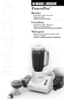 Page 1Blender
Model IB10-12, IB53 - IB74 Series
English, see page 2
Save this use and care book
Licuadora
Model IB10-12, IB53 - IB74 Series
Español, consulte la página 5
Lease este instructivo antes de usar el producto
Mélangeur
Modèles des séries IB10, IB12, IB53 et IB74
Français, à la page 8
Conserver ce guide d’entretien et d’utilisation.
IB10-12, 53-74
*
PowerPro™ 