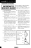 Page 88
IB10-12, 53-74Français
IMPORTANTES
MISES EN GARDE
CONSERVER CES MESURES
Afin de minimiser les risques d’incendies, de
secousses électriques ou de blessures
lorsqu’on utilise un appareil électrique, il faut
toujours respecter certaines règles de sécurité
fondamentales, notamment les suivantes.
Lire toutes les directives.
Afin d’éviter les risques de secousses élec-
triques, ne pas immerger le socle, le cordon
ni la fiche de l’appareil.  
Exercer une étroite surveillance lorsqu’on
utilise l’appareil...