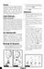 Page 99
2. Placer la lame dans le socle du récipient et
tourner celui-ci dans le sens horaire jusqu’à
ce qu’il soit serré. 
Figure A
3. Fixer le récipient fermement sur le socle-
moteur. Figure B
Utilisation
1. S’assurer que l’appareil est en position hors
tension et brancher le cordon dans une
prise d’alimentation standard.
2. Placer les aliments à mélanger dans le récipient.
3. Placer le couvercle sur le récipient avant de
commencer.  S’assurer que le bouchon est
en place.  Laisser une main sur le couvercle...