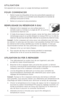 Page 2727
UTI\fISATION 
Cet appareil est conçu pour un usage \Bdomestique seulement.  \B
POUR COMMENCER 
•   Retirer toutes les étiquettes et tous les autocollants apposés sur 
l'appareil, le cordon ou la semelle t\Boute étiquette et la bande de 
plastique entourant la fiche.
•  Retirer et conserver la documentation. 
REMP\fISSAGE DU RÉSERVOIR À EAU
1.     Déposer le fer à repasser sur une surface plane, la 
semelle à plat ou inclinée à un\B angle de 45°, et o\Buvrir le 
couvercle du réservoir. (A)
2.     À...