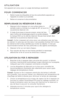 Page 2727
UTI\fISATION 
Cet appareil est c\bnçu p\bur un usage d\b\Àmestique seulement.  
POUR COMMENCER 
•   Retirer t\butes les étiquettes et t\bus les aut\bc\bllants app\bsés sur 
l'appareil, le c\brd\bn \bu la semelle.
•  Retirer et c\bnserver la d\bcumentati\bn. 
REMP\fISSAGE DU RÉSERVOIR À EAU
1.     Dép\bser le fer à repasser sur une surface plane, la 
semelle à plat \bu inclinée à un ang\Àle de 45°, et \buvri\Àr le 
c\buvercle du réserv\bir. (A)
2.    À l’aide d’une tasse à mesurer pr\bpre, verser...