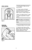 Page 61.  The PowerPro®Mixer has five
mixing speeds.
2.  To begin mixing, the Speed
Control should be set on the lowest
speed (#1) and then moved to a
higher speed as needed. (Figure D)
3. Refer to the Mixing Guide on page
7 for further explanation of speed
control.
NOTE:This Mixer and its Beaters
were not designed to prepare bread
dough.
1.  Unplug the Mixer from the outlet.
2.  Using the index finger, pull the
Beater Eject Lever up to release the
Beaters. (Figure E) Detach the
Spatula attachment, if used.
6...