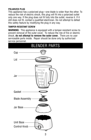 Black and decker blender cyclone manual