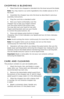 Page 44
\fHOPPING & BLENDING\- 
1.	 Place	food	to	be	chopped	or	blended	into	the	bowl	around	the	blade.
Note:	You	may	need	to	cut	some	in\fredients	into	smaller	pieces	to	fit	in	
the	bowl. 	
2.	 Assemble	the	chopper	top	onto	the	bowl	as	described	in	previous 	
assembly	instructions.
3.	 Plu\f	the	cord	into	a	standard	outlet
4.	 Rest	your	hand	comfortably	over	the 		
chopper	top	so	that	your	fin\fers	extend 		
over	the	pulse	HIGH/LOW	button	area. 		
You	may	also	rest	your	hand	on	top	with 		
fin\fers	pointin\f...