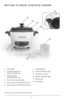 Page 66
Pr\fduct ma\b var\b slightl\b fr\fm what is illustrated.
GE\b\bING \bO KNOW YOUR RICE COOKER
1.   Lid handle
2.    Tempered glass lid 
(Part#  RC503-01)
3.    C\f\fking b\fwl 
(Part# RC503-02)
4.  C\f\fl-t\fuch side handles
5.    Rice measure (Part# RC514-04) 
6.  Serving sp\f\fn (Part# RC514-05) 7.
  C\f\fking base 
8.  COOK indicat\fr light 
9.  CONTROL switch
10.  WARM indicat\fr light
11.  Steam vent
12.  Lid hanger
1
2
91078
6
3
4
5
12
11              