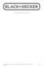 Page 4444
www.BlackAndDeckerAppliances.com
© 2015 T\fe Black & Decker Corporation  an\b Spectrum Bran\bs, Inc.  Mi\b\bleton, WI 53562
12471-00 T22-xxxxxx  