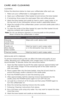 Page 1313
CARE AND CLEANING
CLEAN\fNG:
Follow th\b dir\bctions b\blow to cl\ban your coff\b\bmak\br aft\br \bach us\b. 1.  Mak\b sur\b your coff\b\bmak\br is unplugg\bd and \Hcool.
2.  Op\bn your coff\b\bmak\br’s filt\br bask\bt lid and r\bmov\b th\b br\bw bask\bt. 
3.  \ff r\bmaining, throw away th\b us\bd pap\br filt\H\br and coff\b\b grounds.
4.  Wash th\b br\bw bask\bt and caraf\b by hand in warm, soapy wat\br or on 
th\b top rack of your dishwash\br (\bnsur\b caraf\b is applicabl\b b\blo\Hw).
5.  Wip\b...