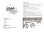 Page 4
6
7

†   .  Mounting Parts     (Part # SDC-MOUNTING KIT)
   A. 6 Spacers            ½"           ¼"           /6"            /6"
   B.   Screws            "           ½"            ¼"
   C.  Washers
   .  Mounting Template (in box)
You will also need:
•  Tape
•  Ruler (or you may cut out the ruler provided on the template)
•  Electric drill with a ¼” drill bit
A
A
C
B...