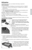 Page 15
5

FRAN
ÇAIS
Utilisation
l 'appareil est conçu pour une utilisation domestique uniquement.
POUR COMMENCER
•  Retirer le matériau d'emballage et les autocollants posés sur l'appareil.
•   Veuillez aller à l’adresse www.prodprotect.com/applica pour enregistrer 
votre garantie.
•  Retirer et mettre de côté les instructions.
•  l aver toutes les pièces amovibles en suivant les recommandations de la 
section Entretien et nettoyage du présent guide. 
Remarque :  débrancher le cordon...