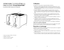 Page 5
87
APPRENDRE À CONNAÎTRE LA 
GRILLE-PAIN TOASTMASTERMD
Le produit peut différer légèrement de l’illustration.
1. Fentes extra larges à réglage automatique
2. Réglage d’annulation
3. Sélecteurs du degré de grillage
4. Plateaux à miettes articulés 
Utilisation
Cet appareil est conçu pour un usage domestique seulement.
1. Brancher le cordon d’alimentation dans une prise de courant de 115 V ~ 60 
Hz. L’appareil peut dégager une odeur et (ou) de la fumée lors des premières 
utilisations, dû à l’huile...