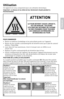 Page 1919
utilisation
Cet appareil est conçu uniquement po\,ur une utilisation\, domestique. 
i\bportant : Le dessus et les \fôtés du four deviennent \fhauds penda\ent le 
fon\ftionne\bent. 
pour CoMMenCer
• Retirer le matériau d’embal\,la\fe et les autocollants posés sur \,l'appareil.
•  Retirer du four la \frille coulissante/\frille de lèchefrite ainsi que le plat de cuisson/
plateau  d’é\foutta\fe.
•  laver dans de l’eau savonneuse, rincer et essuyer avec un chiffon ou un   essuie\btout. 
•  Replacer la...