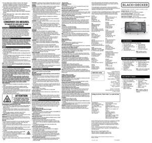 Page 2• Ne pas nettoyer avec un tampon à récurer. Des morceaux 
pourraient se détacher du tampon et toucher les parties 
électriques, entraînant augmenter un risque de choc électrique.
•  Faire preuve d’une grande prudence lors de l’utilisation de 
contenants autres qu’en métal ou en verre.
•  Ne pas ranger d’articles, autres que les accessoires 
recommandés par le fabricant, dans le four lorsqu’il n’est pas en 
fonction.
•  Ne pas mettre dans le four : papier, carton, plastique et autres 
matériaux de même...