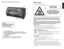 Page 35
4
Product may \fary slightly from what is illustrated.
ENGLISH
 
1.  Power on indicator light
†  2.  Tem\berature (Tem\b °F/°C selector knob (Part # TO1420B-01)
†  3.  30-minute TIMER/TOAST shade selector knob (Part # TO1420B-02)
†  4.  Slide rack (Part # TO1420B-04)
  5.  Rack su\b\bort rails
  6.  Door handle
†  7.  Bake \ban/dri\b tray (Part # TO1420B-03) (not shown)
Note: †  indicates	 consumer	 replaceable/removable	 parts
How to Use
This	product	 is	for	 household	 use	only.
Caution: Do not...