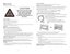 Page 4
CONVECTION BAKING
Convection uses a fan to circulate heat evenly for consistently better cooking. 
Important: The oven top and side surfaces get hot.
Note: This oven has been designed with preset temperatures to accommodate convection baking.  
 1.  Consult the Convection Baking Guide (pages 7) for the type of food you want to cook.
Note: for best results, when baking or cooking, always preheat the oven at least 10 minutes  at the desired temperature setting.
 2.  Open oven door. Insert the slide rack...