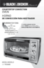 Page 1
CoUntertop ConVeCtion  
Oven
HORnO  
De ConVeCCiÓn para MostraDor
CustomerCare Line: 
USA 
1-800-231-9786
Mexico 
01-800 714-2503
accessories/p arts 
(USA) 
accesorios/p artes (ee.UU) 
1-800-738-0245
For online customer service  
and to register your product, go to  
www.prodprotect.com/applica 
MOdel/MOdel O
❍ TRO4085 