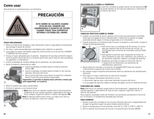 Page 11
0
1

Como usar
este	producto	 es	solamente	 para	uso	doméstico.
pasos  preLIMInares
•	 Retire	 el	material	 de	empaque	 y	toda	 calcomanía;	 quite	la	capa	 plástica	 transparente	
que	 protege	 el	panel	 de	control.
•	 Por	 favor,	visite	www.prodprotect.com/applica	 para	registrar	 su	garantía.
•	 lave	 todas	 las	piezas	 removibles	 según	las	instrucciones	 en	la	sección	 de,	CUId Ado	
	
Y	 lIMPIezA 	de	 este	 manual.	
•	 escoja	 un	lugar	 apropiado	 para	el	aparato.		 Asegúrese	 de	que	 haya...