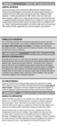 Page 5SERVICE OR REPAIR
Service, if necessary, must be performed by a Black & Decker Company-Owned or
Authorized Household Appliance Service Center. The Service Center nearest you can
usually be found in the yellow pages of your phone book under “Appliances-Small-
Repairing” or call the appropriate toll-free “800” number on the cover of this book. 
Before shipping or mailing your iron, empty all water from the iron while it’s hot. Be sure it
is completely cool before packing for shipment. Pack it carefully...