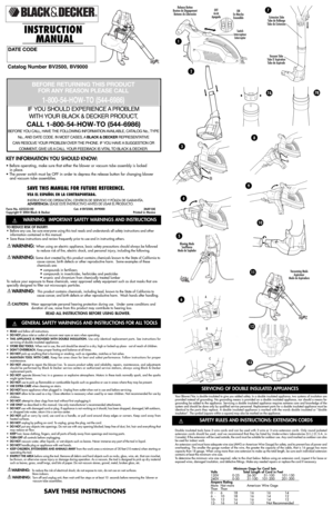 Page 1TO REDUCE RISK OF INJURY:
• Before any use, be sure everyone using this tool reads and understands all safety instructions and other
information contained in this manual. 
• Save these instructions and review frequently prior to use and in instructing others.
WARNING: When using an electric appliance, basic safety precautions should always be followed
to reduce risk of fire, electric shock, and personal injury, including the following.
WARNING:Some dust created by this product contains chemicals known to...