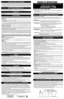 Page 3ADVERTENCIA: ADVERTENCIAS E INSTRUCCIONES
PARA REDUCIR EL RIESGO DE LESIONES:
• Antes de cualquier uso, asegúrese que cualquier persona que vaya a utilizar esta herramienta lea y
comprenda todas las instrucciones de seguridad y la información contenida en este manual.
• Conserve estas instrucciones y repáselas con frecuencia antes de usar la herramienta e instruir a otras
personas.
ADVERTENCIA:Siempre que utilice herramientas eléctricas debe seguir ciertas precauciones  
básicas de seguridad, a fin de...