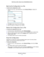 Page 55Managing Your Network55
 N300 Wireless ADSL2+ Modem Router DGN2200M Mobile Edition
Back Up the Configuration to a File
To back up the configuration to a file:
1. 
From the main menu, under Maintenance, select  Backup Settings to display this 
screen:
2.  Click  Save to save a copy of the current settings.
3.  Store the .cfg file on a computer on your network.
Restore the Configuration from a File
To restore the configuration from a file:
1. In the main menu, under Maintenance, select  Backup Settings....