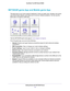 Page 19Getting Started with NETGEAR Genie19
 Dual Band 11ac WiFi Router R6200
NETGEAR genie App and Mobile genie App
The genie app is your home network dashboard. It lets you easily view, manage, and control 
your entire home network, and helps you fix common network problems. You can use the 
genie app or the genie mobile app.
Internet
STATUS GOOD 
Network Map
Number of devices 16 
Parental Controls
WiFi Connection
STATUS Connected
Router Settings
Click here
ReadySHARE
Click here
Click here
Visit the NETGEAR...